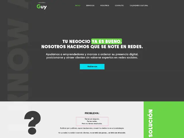 I Know a Guy — Sitios web